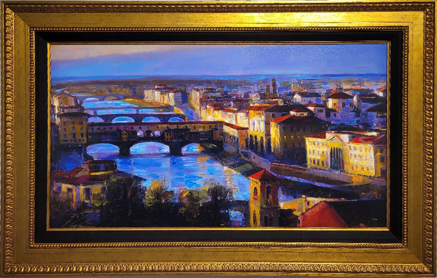 Michael Flohr Beautiful Florence (SN) (Framed)